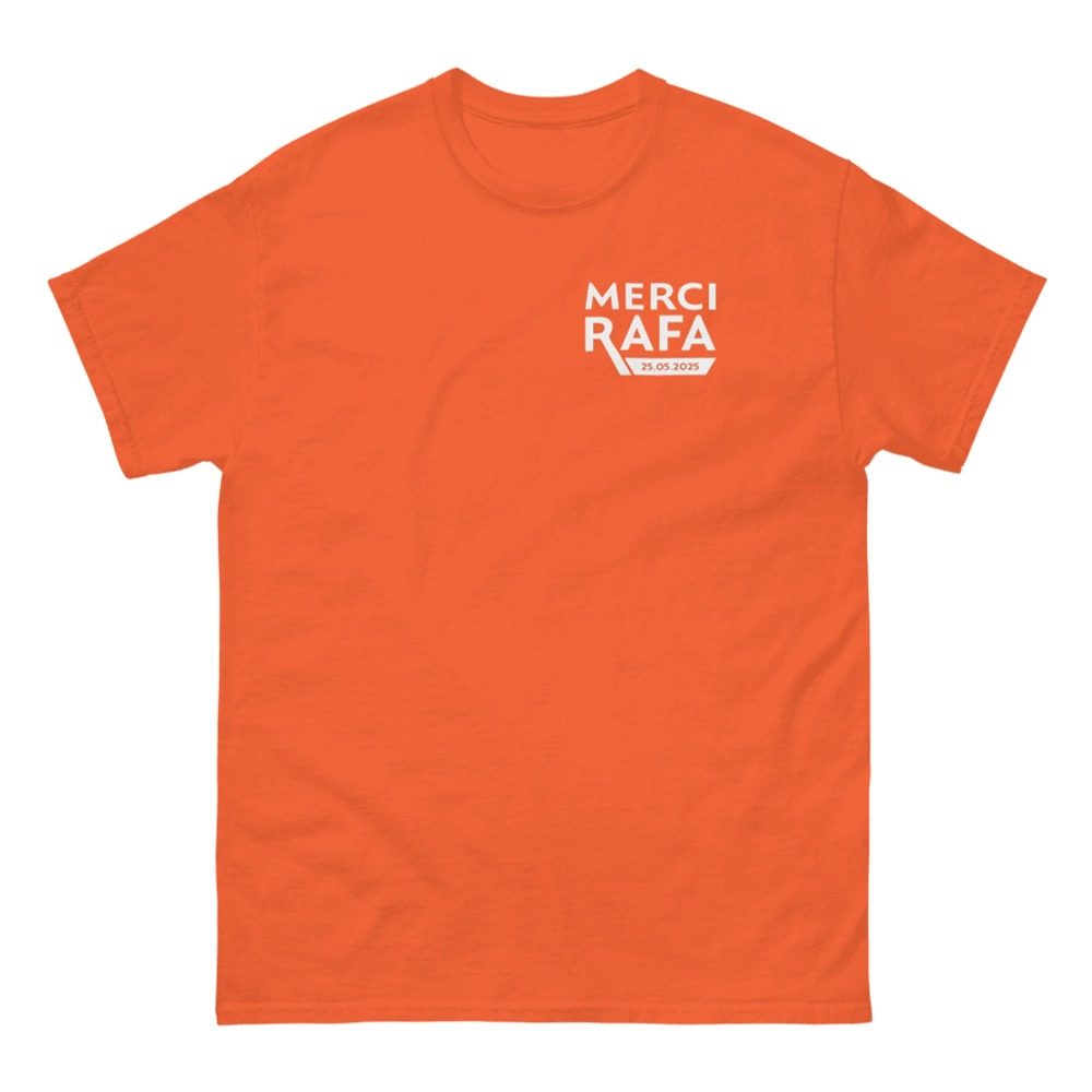 Roland Garros Merci Rafa Rafael Nadal Tribute Tennis Shirt