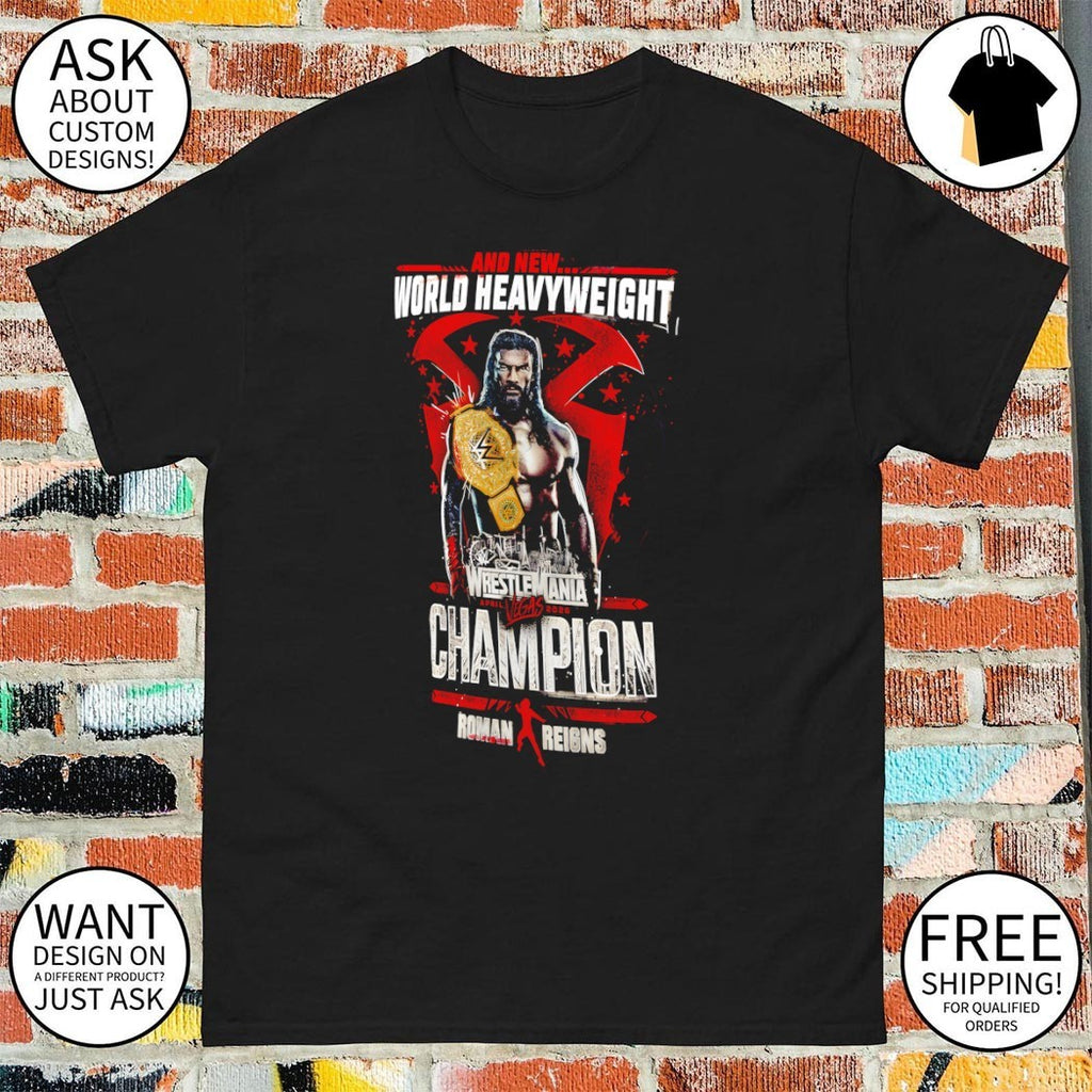 Roman Reigns WrestleMania 42 Winner And New World Heavyweight Champion shirt
