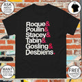 Roque Poulin Stacey Tabin Gosling Desbiens Modern Roster Montreal Victoire shirt
