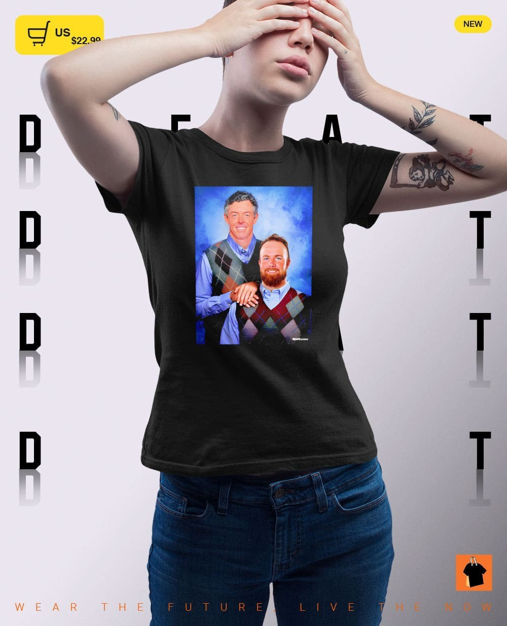 Rory McIlroy and Shane Lowry Golf Step Brothers parody vintage shirt