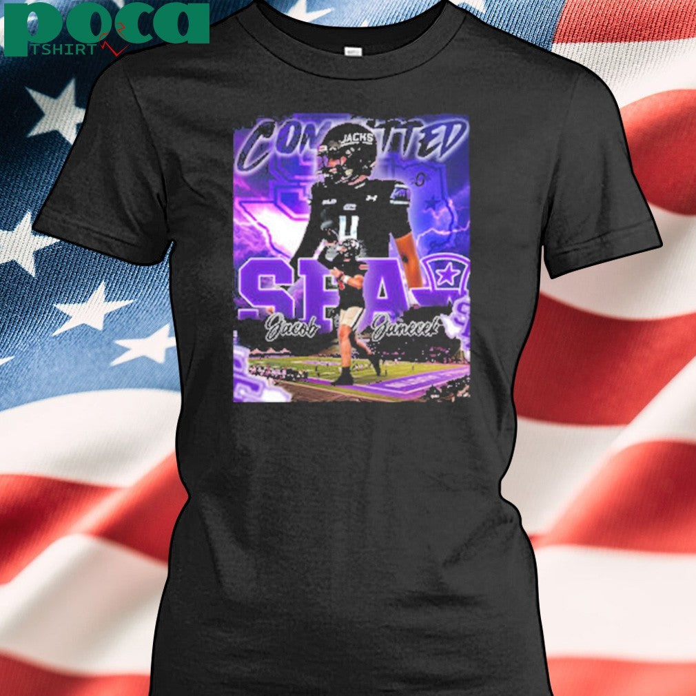 SFA Football Jacob Janecek Committed Unisex T-Shirt