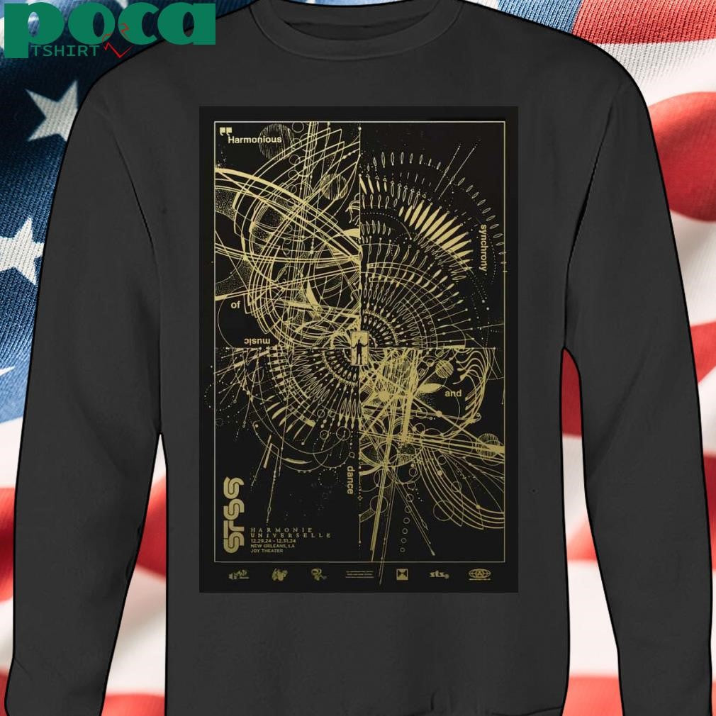 STS9 Dec 29-31 2024 New Orleans LA Poster shirt