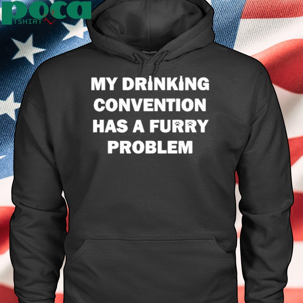 Salsa Anteater My Drinking Convention Has A Furry Problem shirt