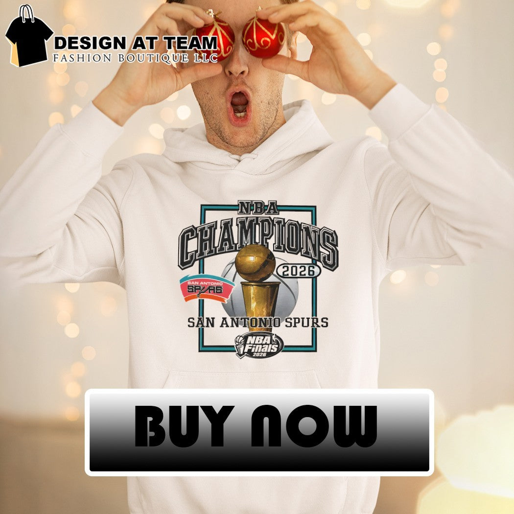 San Antonio Spurs 2026 NBA Champions Basketball Graphic shirt