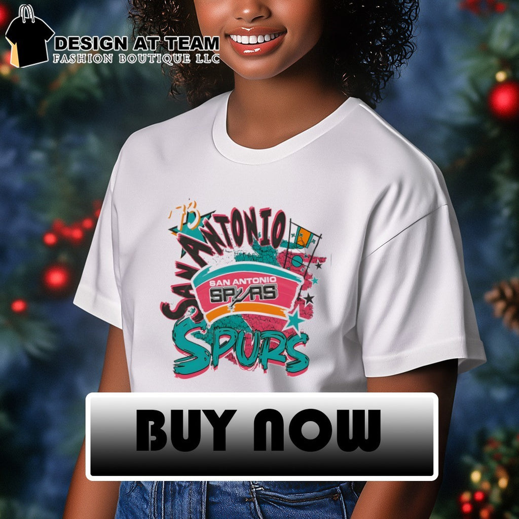 San Antonio Spurs BAsketball ’73 Play by Play vintage shirt
