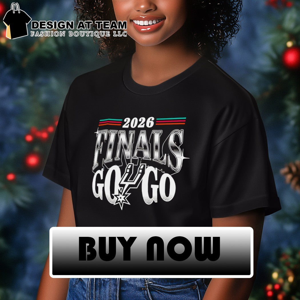 San Antonio Spurs Basketball NBA 2026 Finals go Spurs go fan shirt
