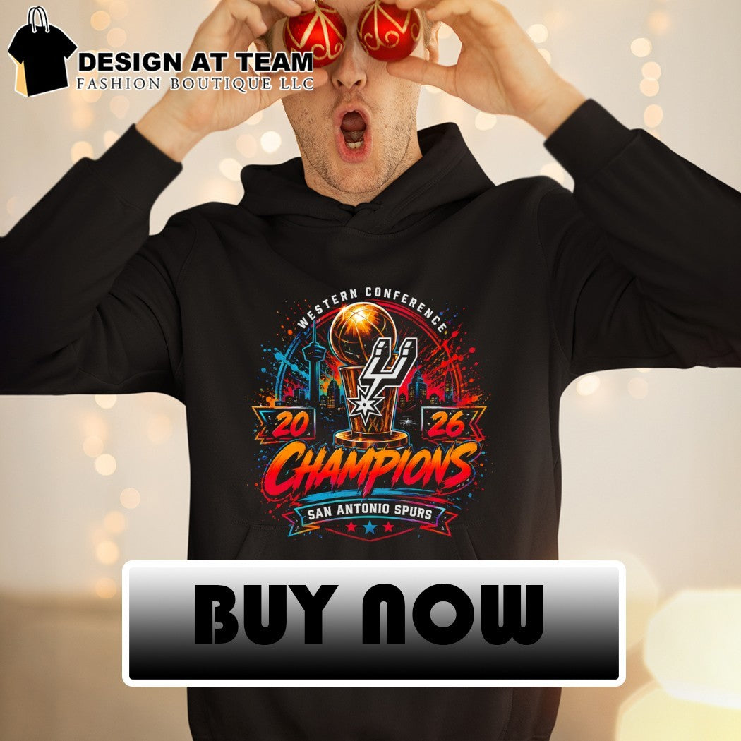 San Antonio Spurs Basketball Western Conference Champions 2026 Playoffs shirt