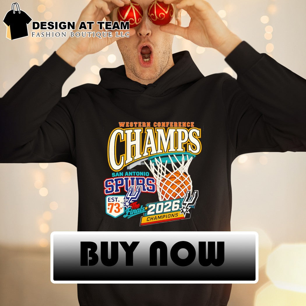 San Antonio Spurs Basketball Western Conference Champs 2026 The Finals est 73 shirt