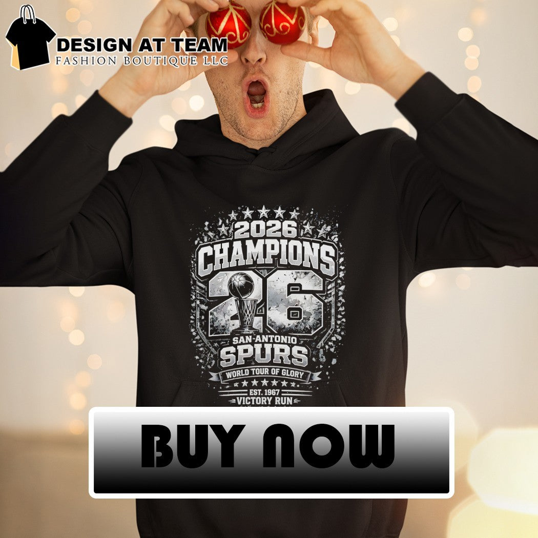 San Antonio Spurs Basketball World Tour of Glory Western Conference Champions est 1967 Victory Run shirt