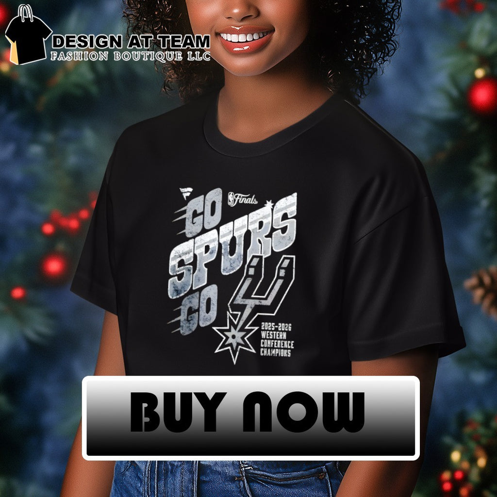 San Antonio Spurs NBA Basketball 2026 NBA Western Conference Champions shirt