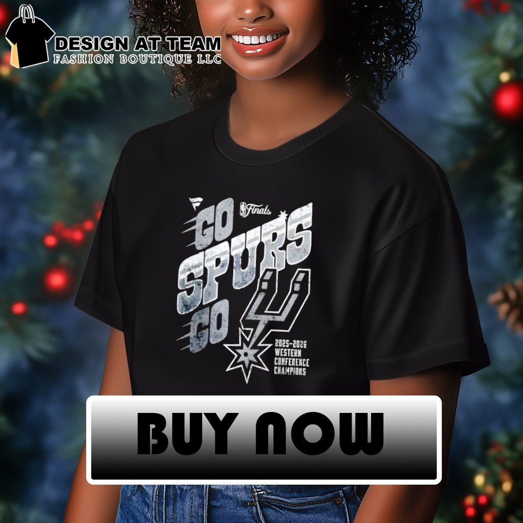 San Antonio Spurs NBA Basketball 2026 NBA Western Conference Champions shirt