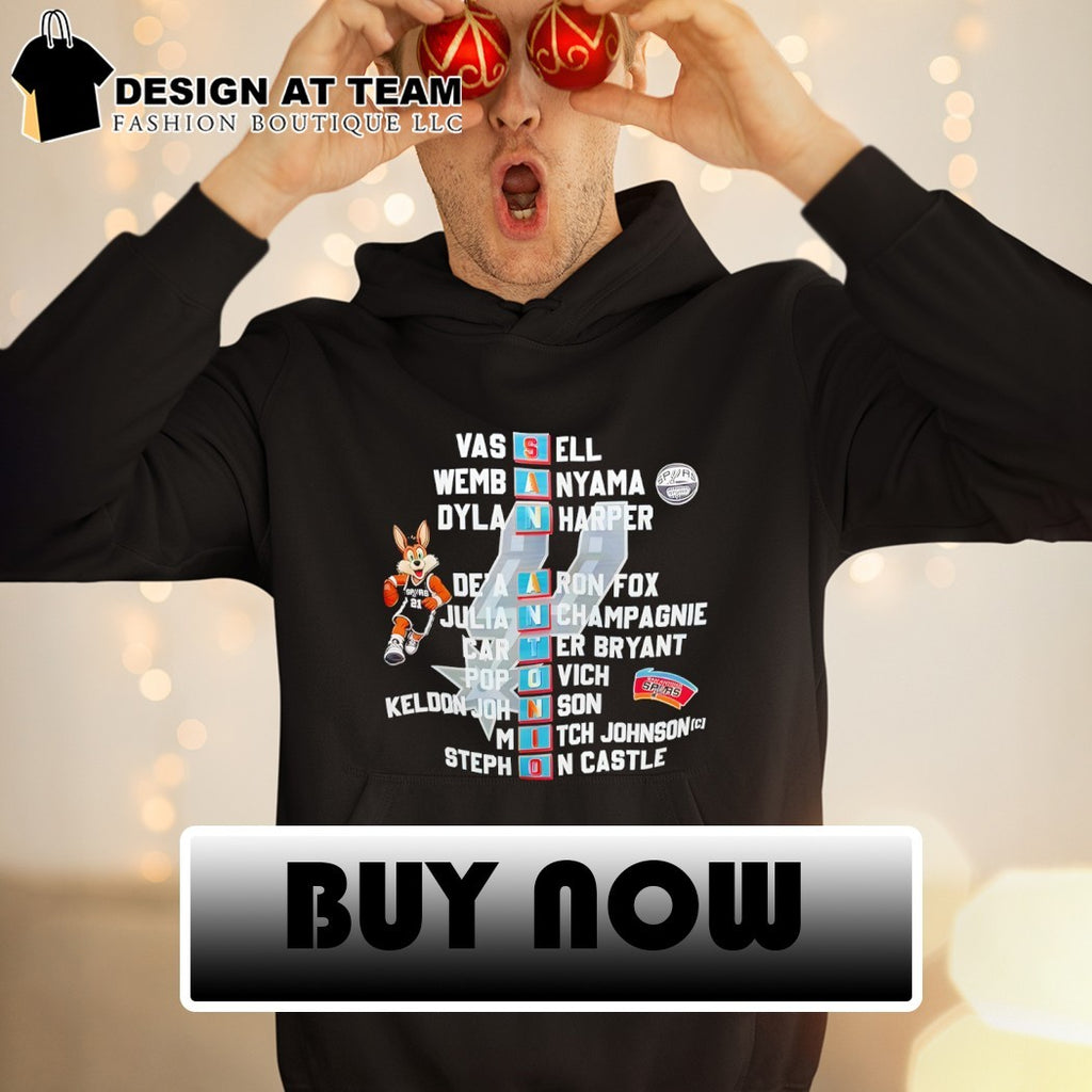 San Antonio Spurs Players Name Coyote NBA Champions shirt