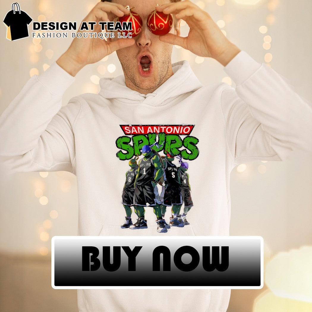 San Antonio Spurs Players Ninja Turtles shirt
