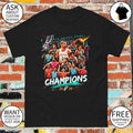 San Antonio Spurs basketball players Western Conference Champions 2026 shirt
