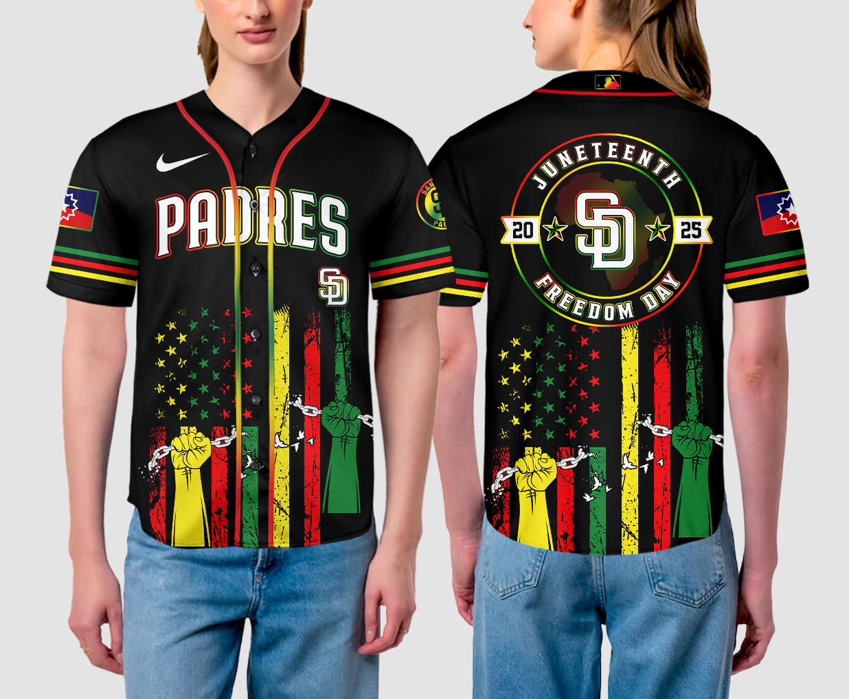 San Diego Padres Juneteenth Day 2025 Jersey