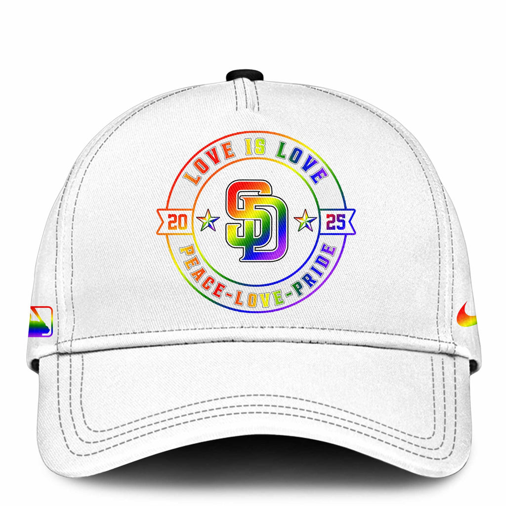 San Diego Padres Happy Pride Month Baseball Jersey