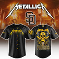 San Diego Padres MLB Metallica Jersey