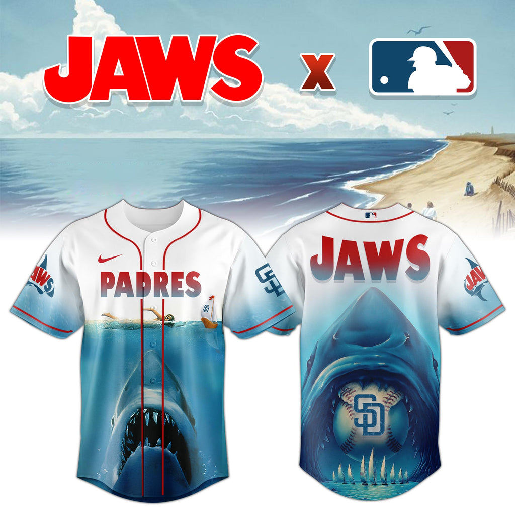 San Diego Padres Jaws Shark Jersey 2025