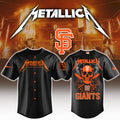 San Francisco Giants MLB Metallica Jersey