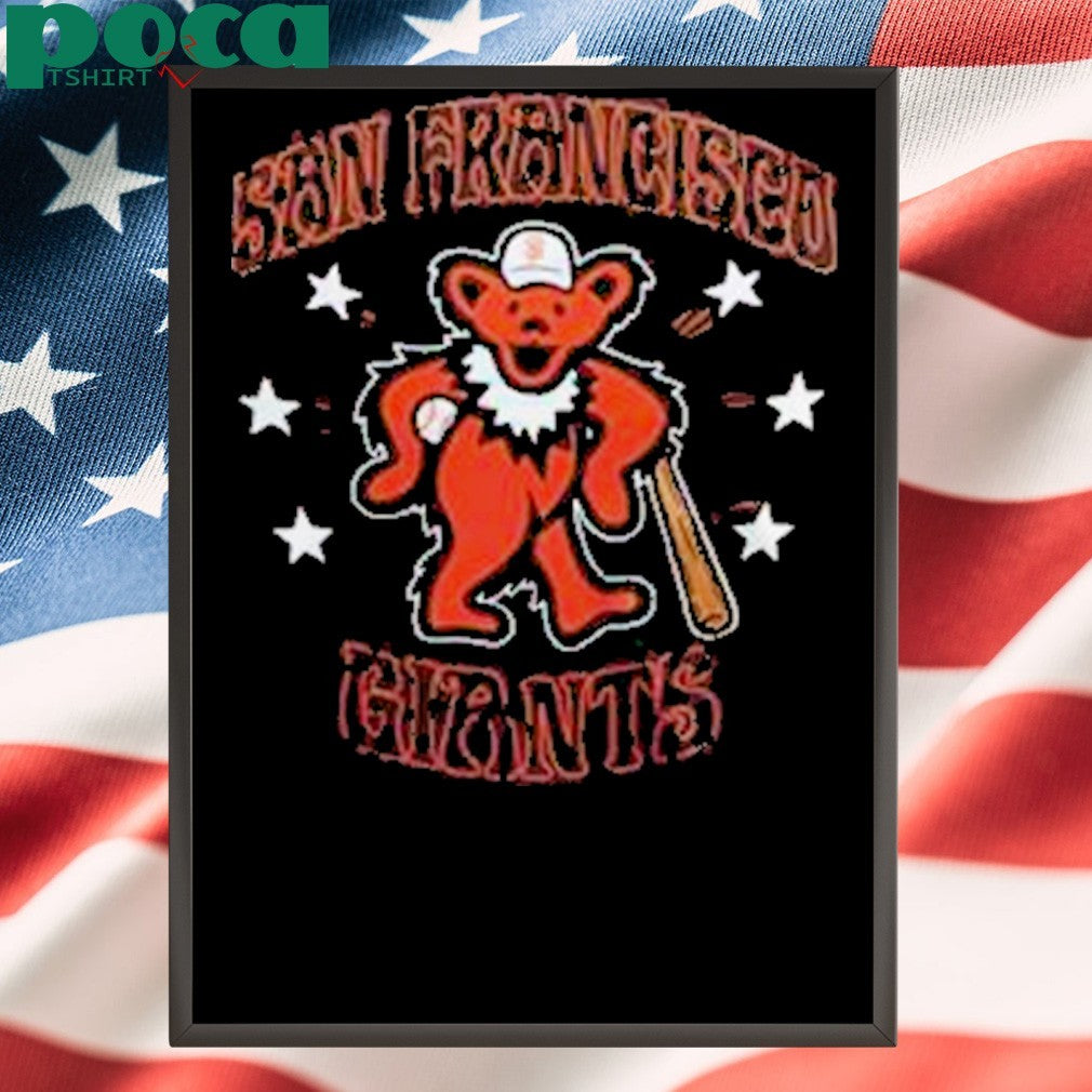San Francisco Giants x Grateful Dead Night T-shirt