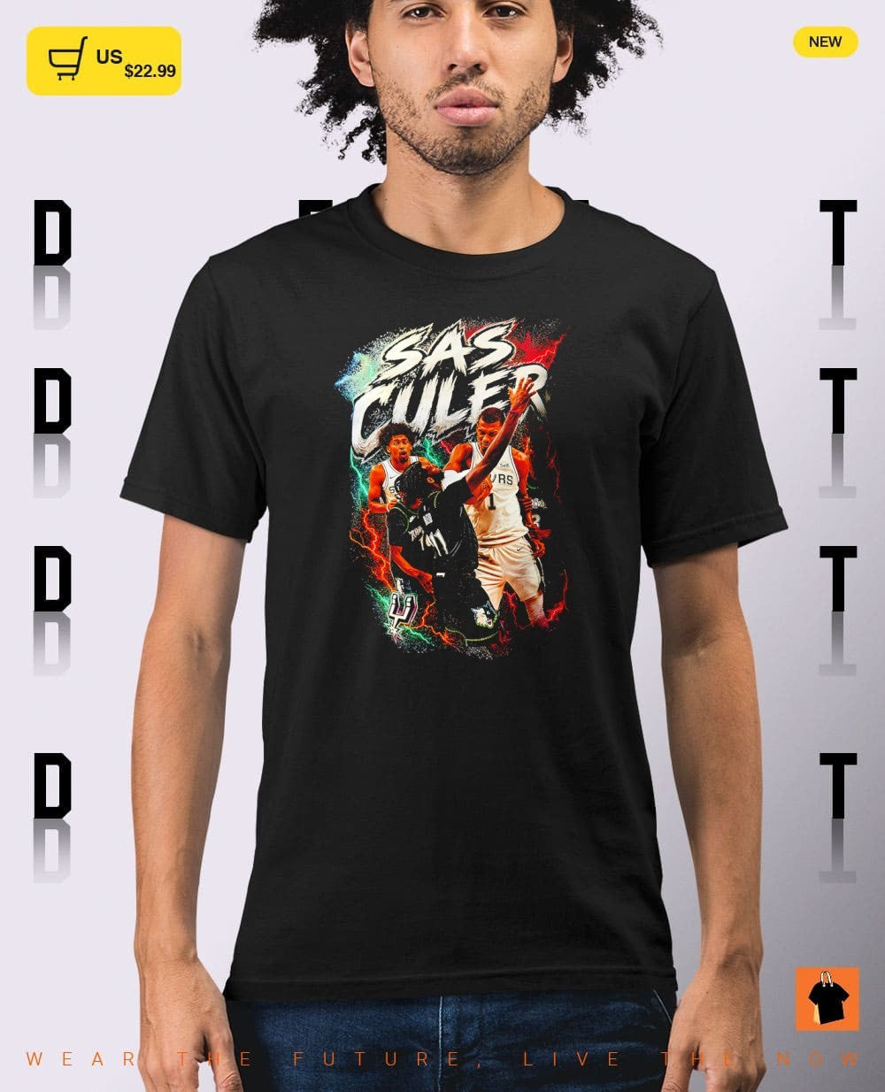 Sas Culero Dylan Harper San Antonio Spurs NBA Basketball storm graphic shirt