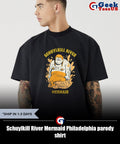 Schuylkill River Mermaid Philadelphia parody shirt