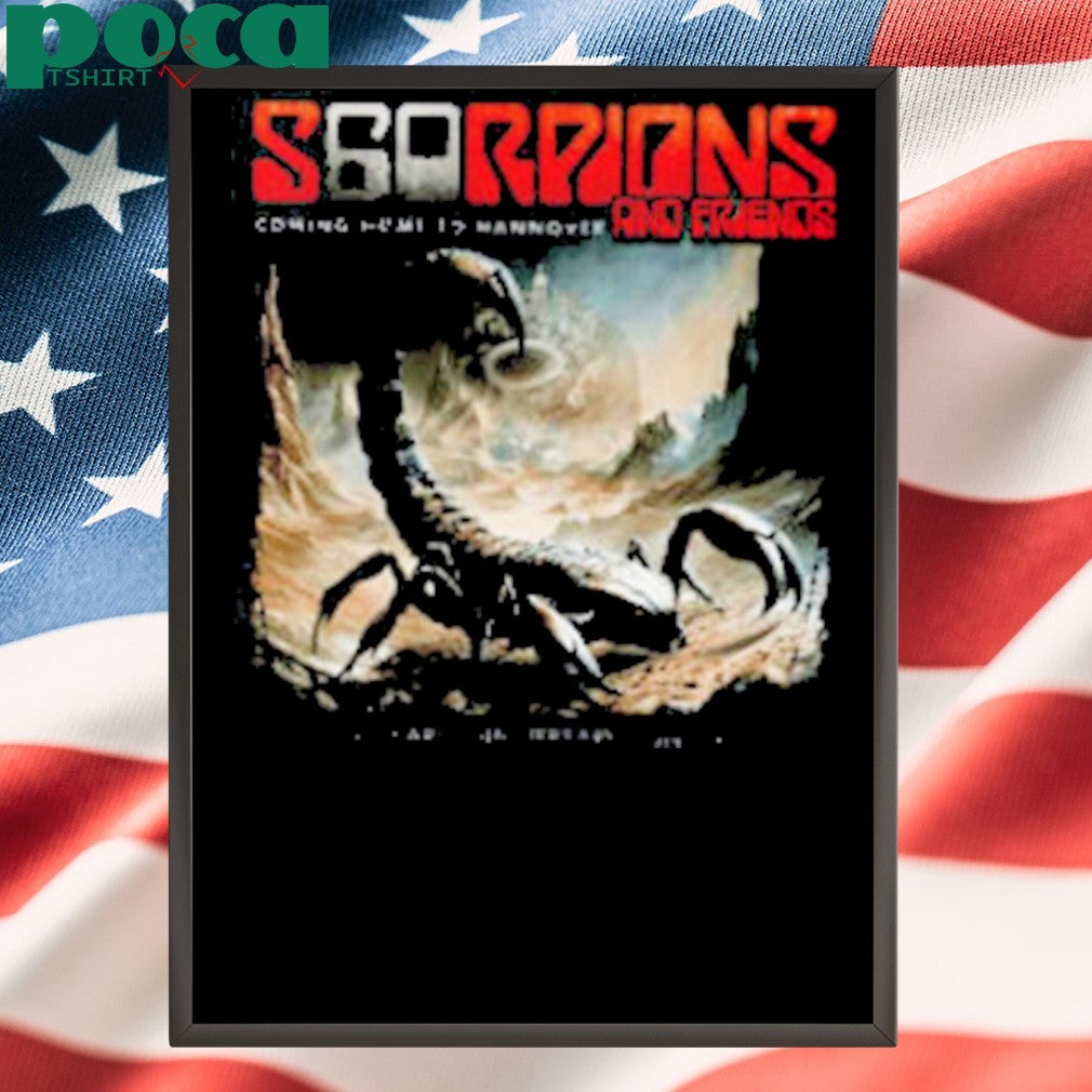 Scorpions Hannover 2025 60 Years Anniversary Concert At Heinz Von Heiden Arena On July 5 2025 Hannover Unisex T-Shirt