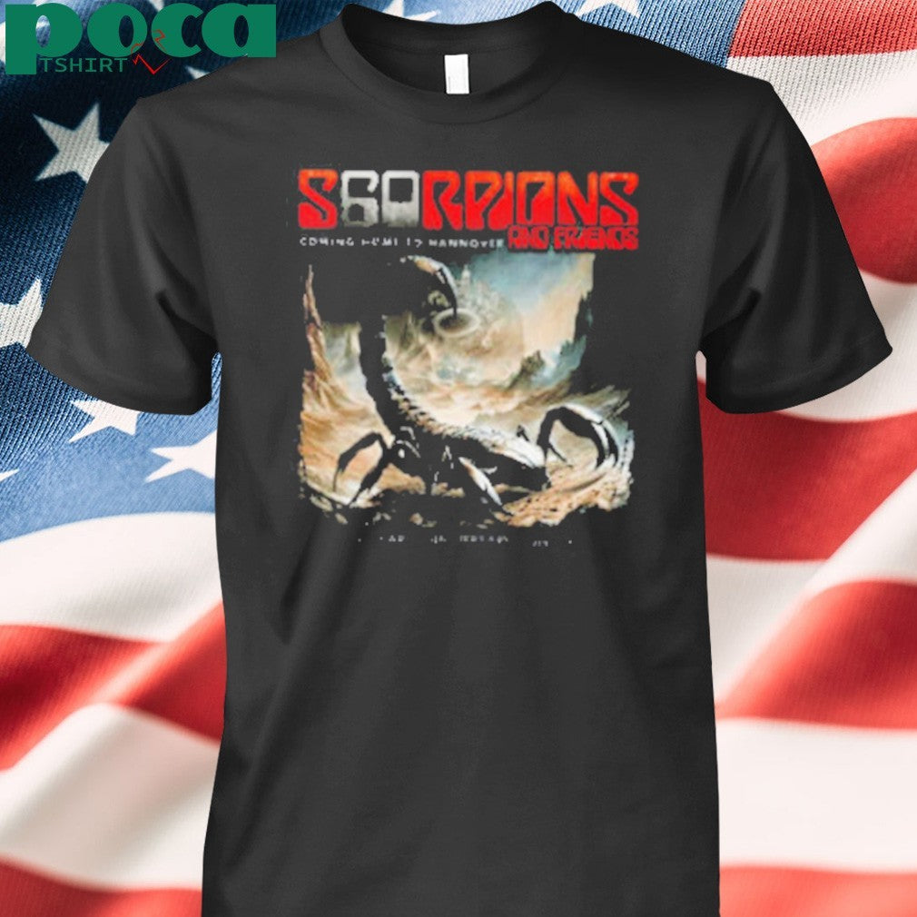 Scorpions Hannover 2025 60 Years Anniversary Concert At Heinz Von Heiden Arena On July 5 2025 Hannover Unisex T-Shirt