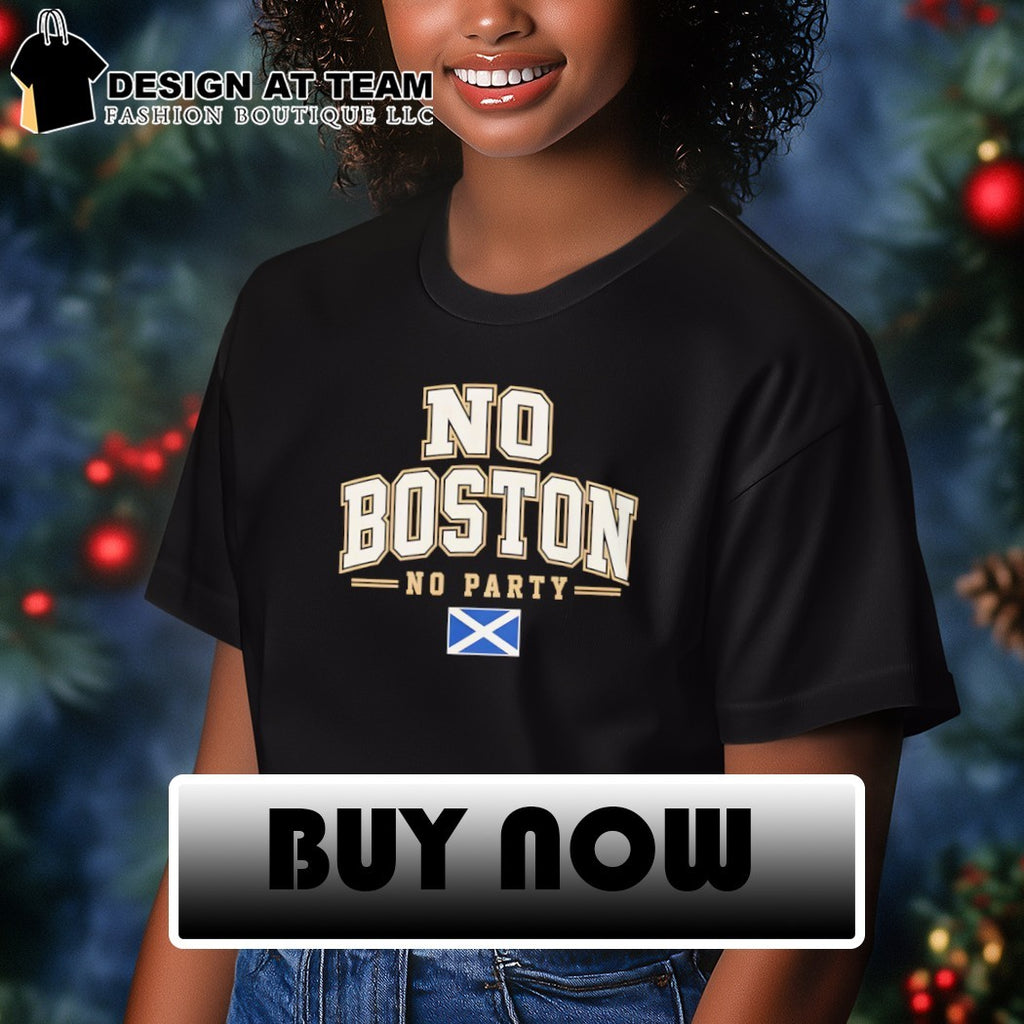 Scotland FC No Boston No Party World Cup 2026 shirt