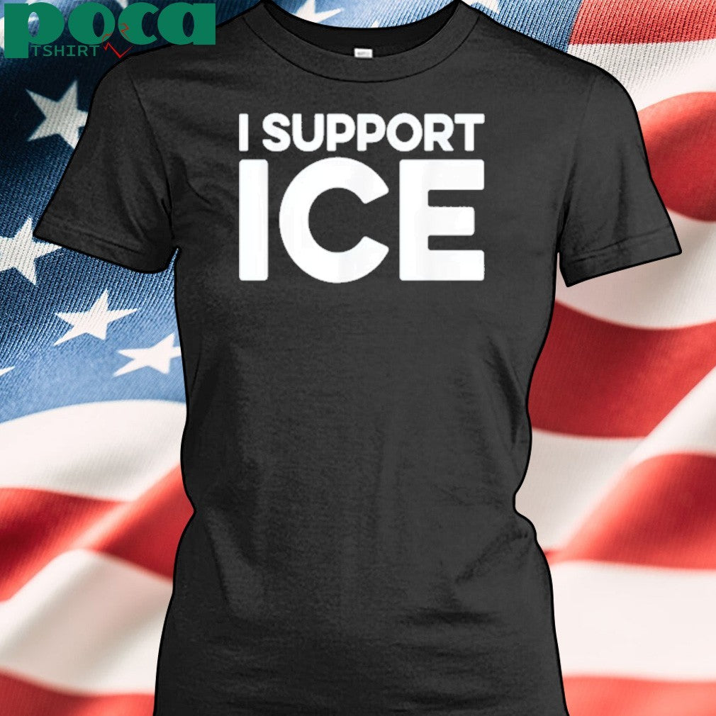 Scott Presler Wearing Support Ice Shirt