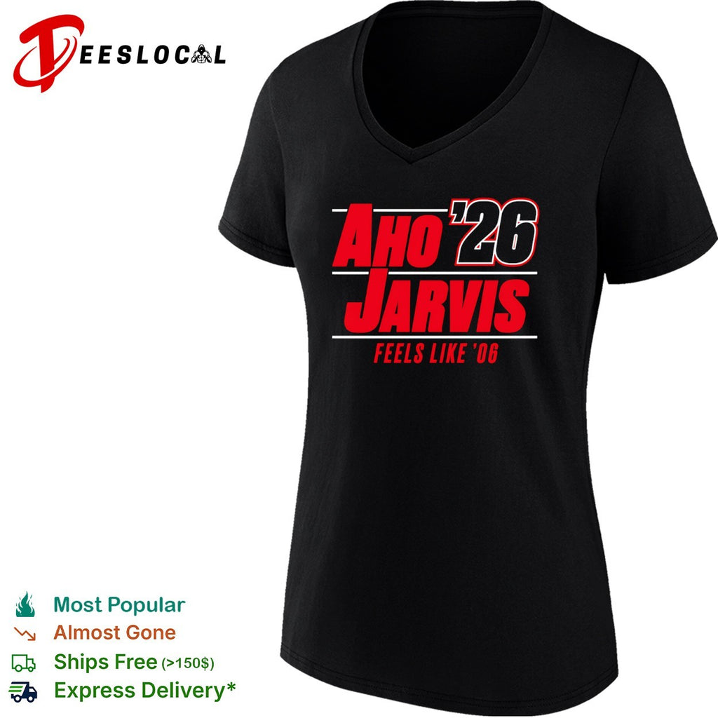 Sebastian Aho Seth Jarvis Carolina Hurricanes NHL Aho 2026 shirt