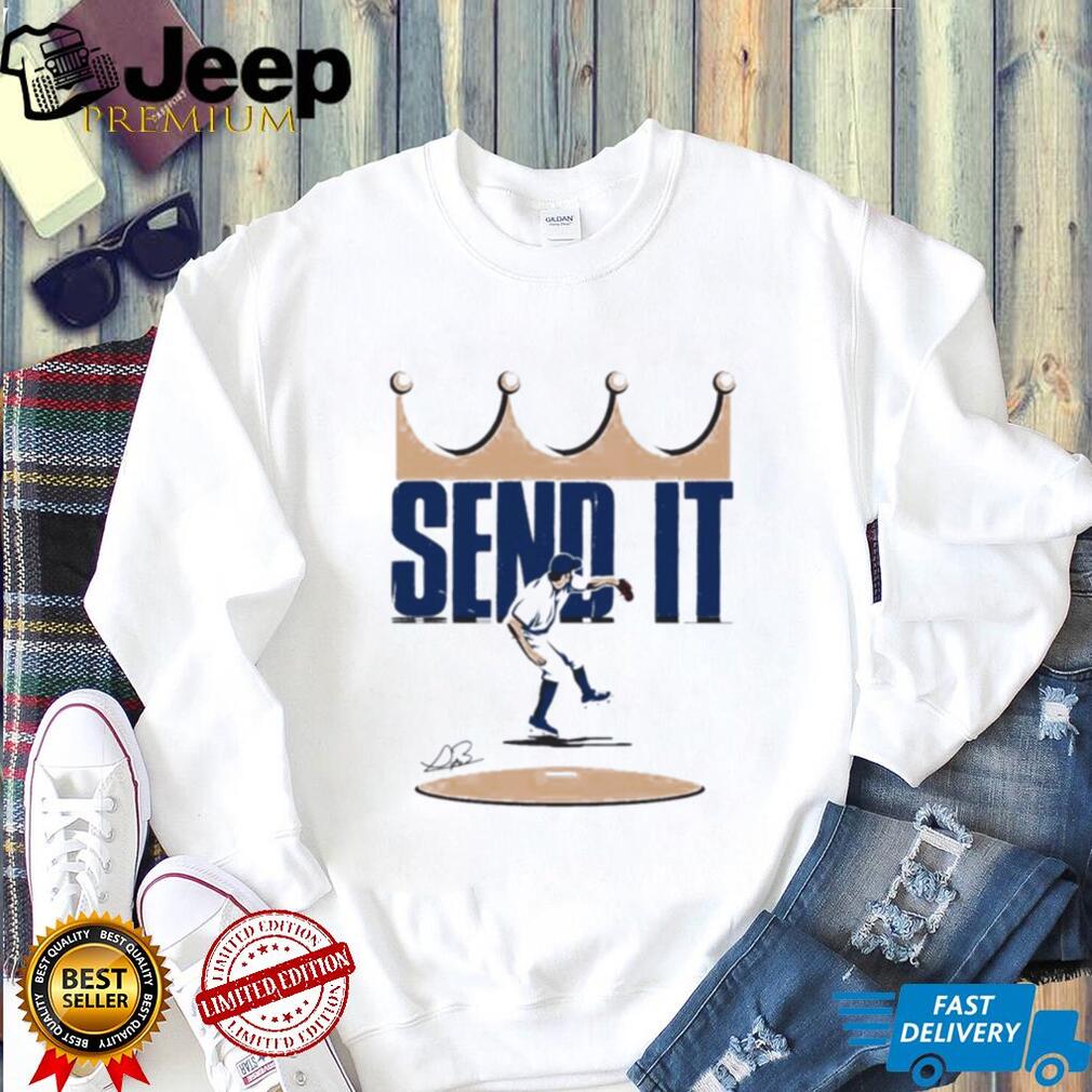 Send It Anniversary Baseball Player Signature shirt