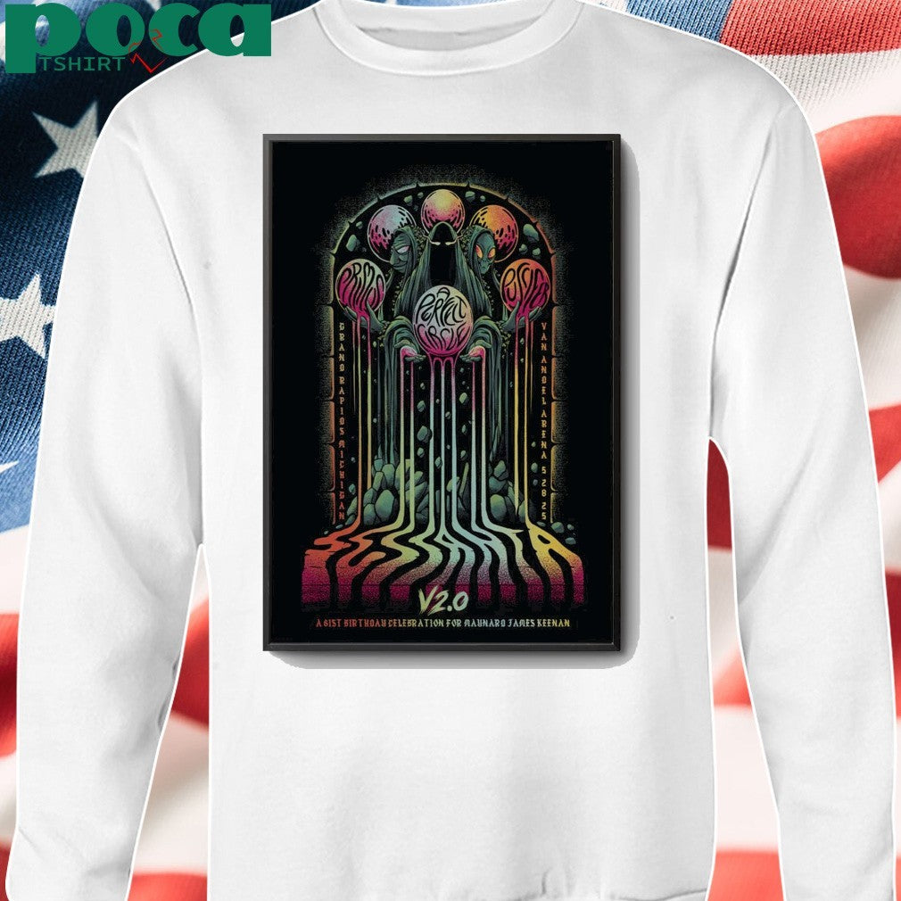 Sessanta Tour May 28 2025 Grand Rapids, MI Poster shirt