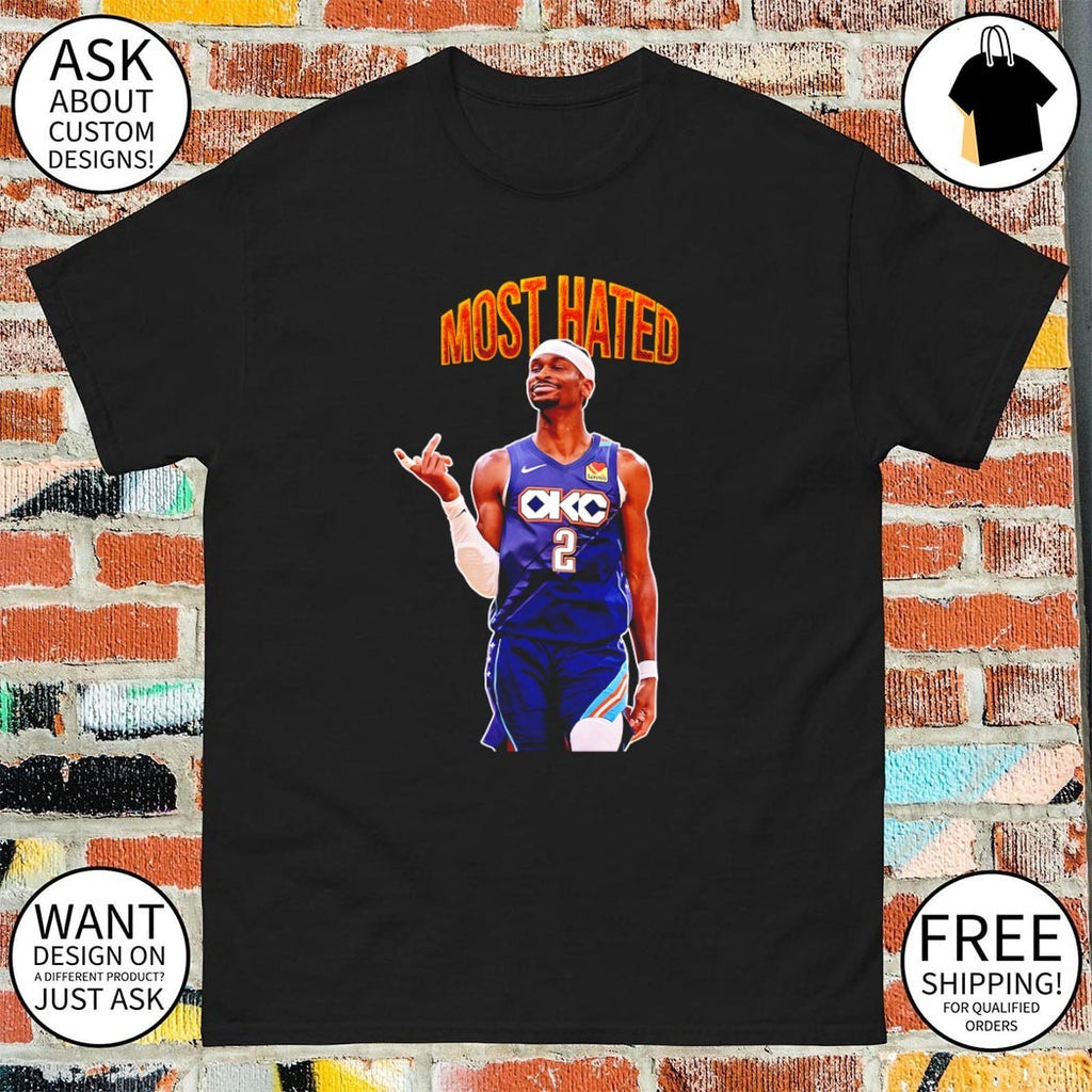 Shai Gilgeous-Alexander Most Hated Oklahoma City Thunder NBA Playoffs shirt