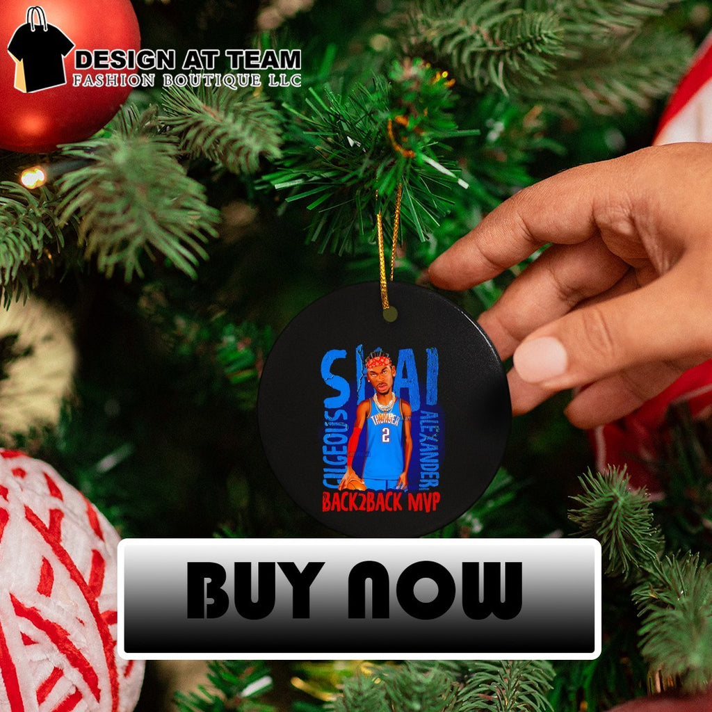 Shai Gilgeous-Alexander Oklahoma City Thunder Back 2 Back MVP 2026 shirt