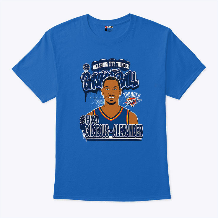 Shai Gilgeous-Alexander Oklahoma City Thunder Basketball T Shirt