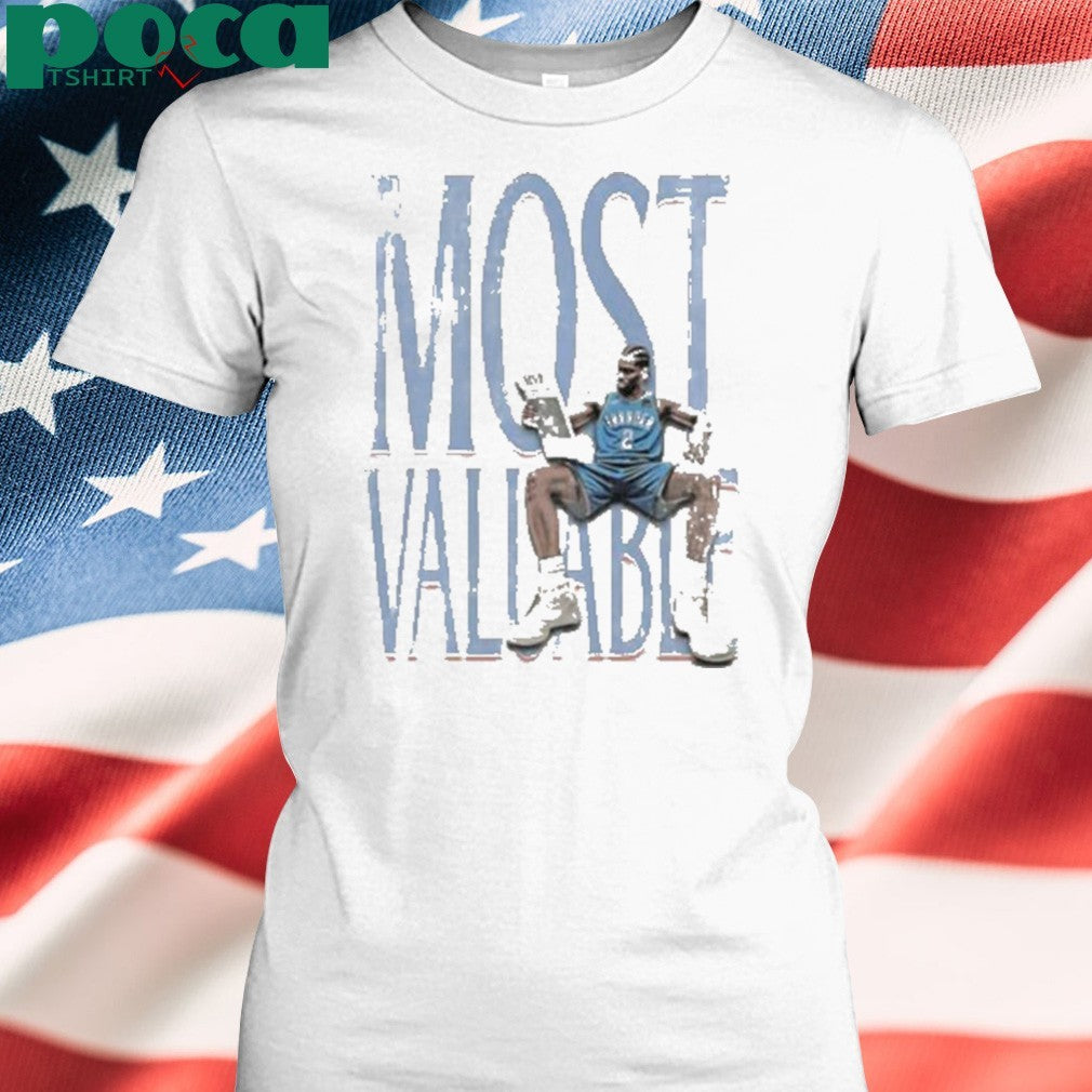 Shai Gilgeous Alexander Oklahoma City Thunder Basketball most valuable shirt