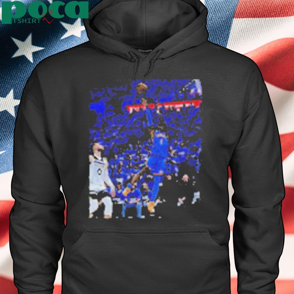 Shai Gilgeous Alexander Oklahoma City Thunder NBA Basketball Game Frames shirt