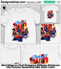 Shai Gilgeous Chet Holmgren Williams Oklahoma City Thunder Basketball NBA 2026 shirt