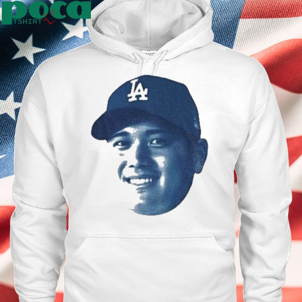 Shohei Ohtani big face Los Angeles Dodgers MLB Baseball vintage shirt
