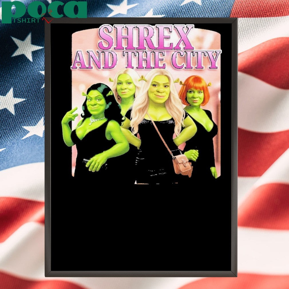 Shrek and the city shirt
