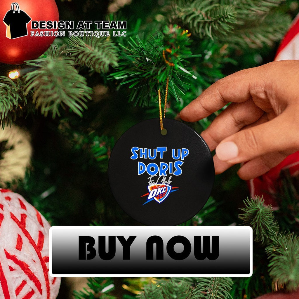 Shut Up Doris Fan Club Oklahoma City Thunder Basketball logo 2026 shirt