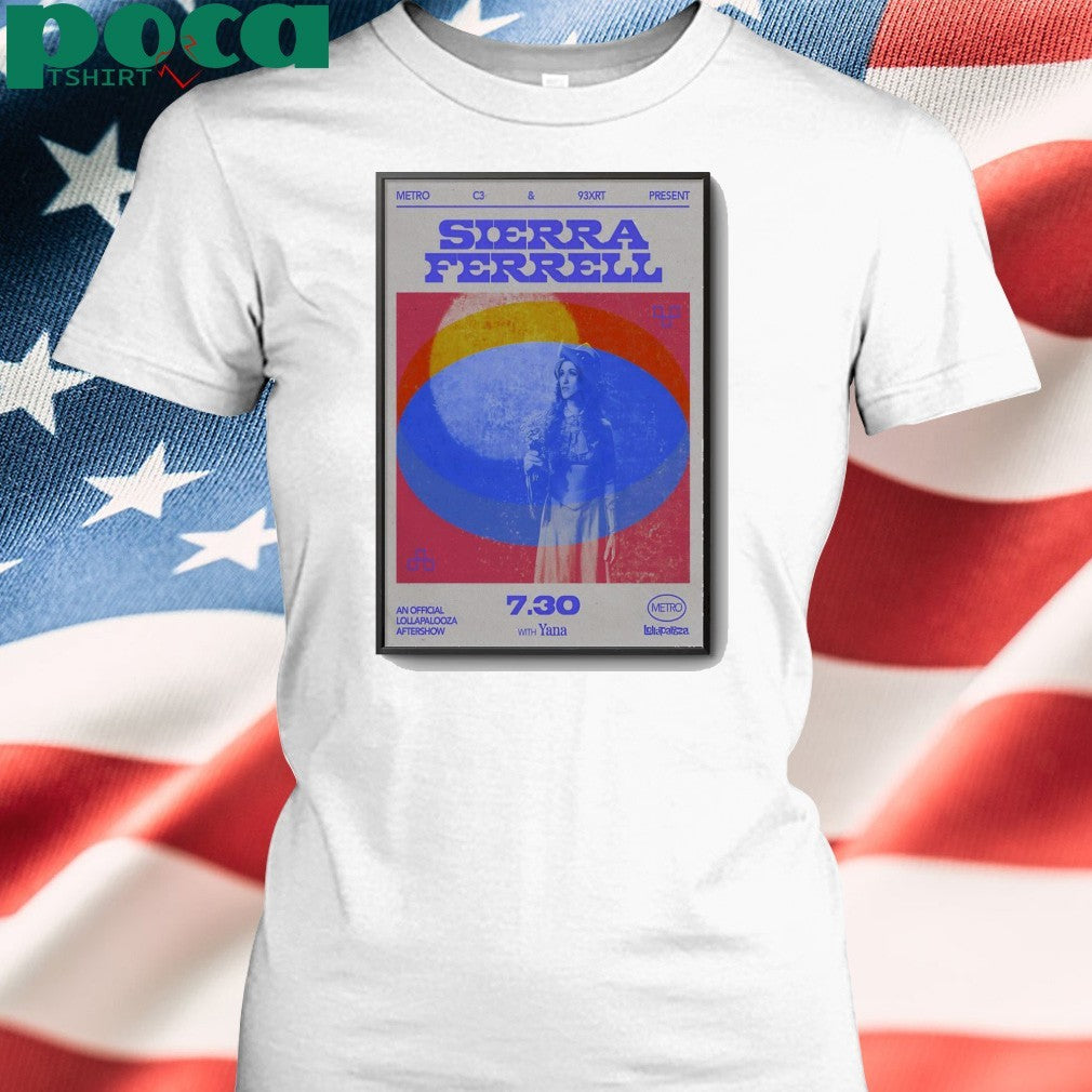 Sierra Ferrell Jul 30 2025 Chicago IL Poster shirt