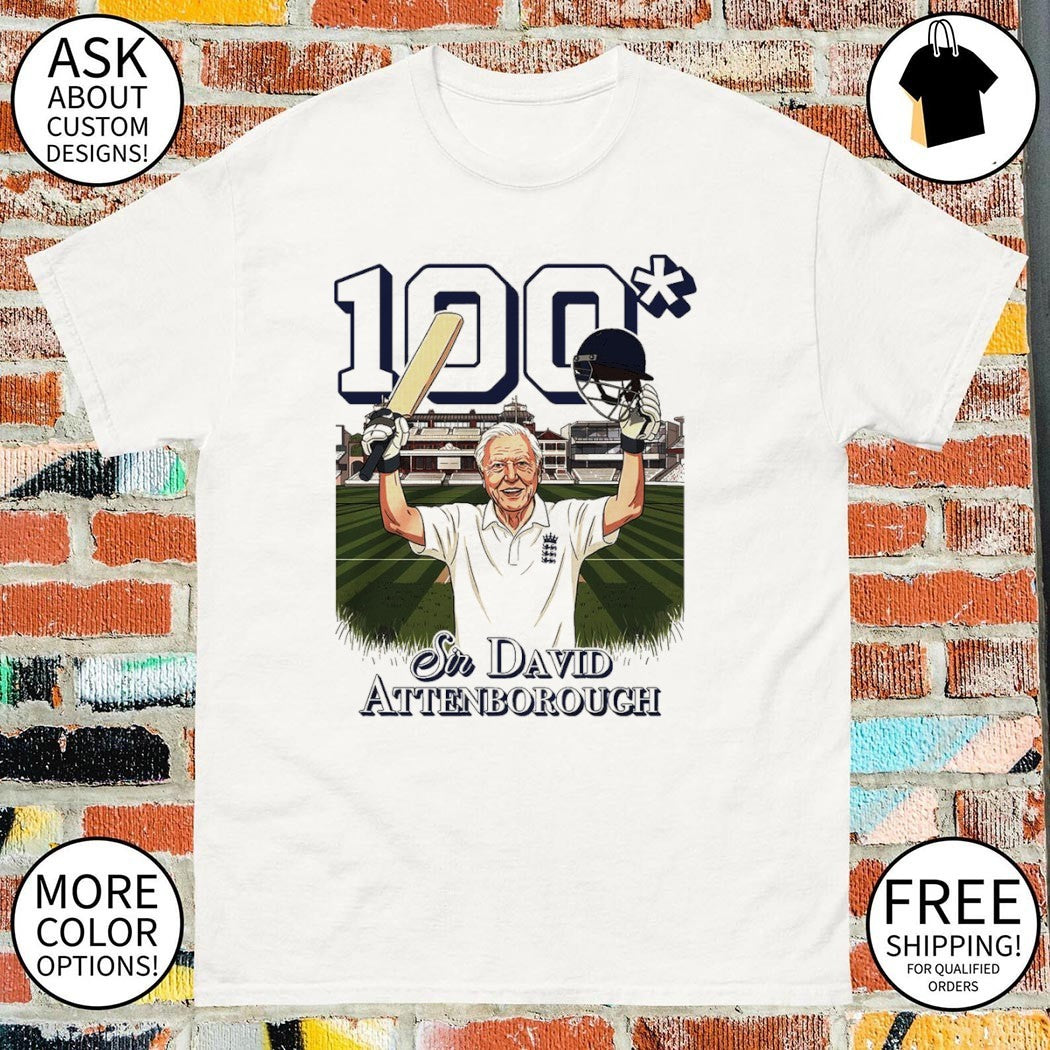 Sir David Attenborough Planet Earths greatest innings ever shirt