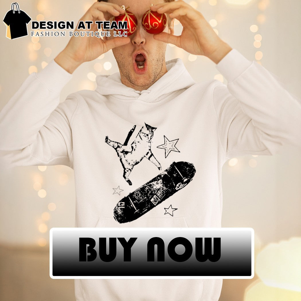 Skateboard cat kitten coquette vintage shirt