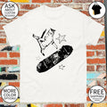 Skateboard cat kitten coquette vintage shirt