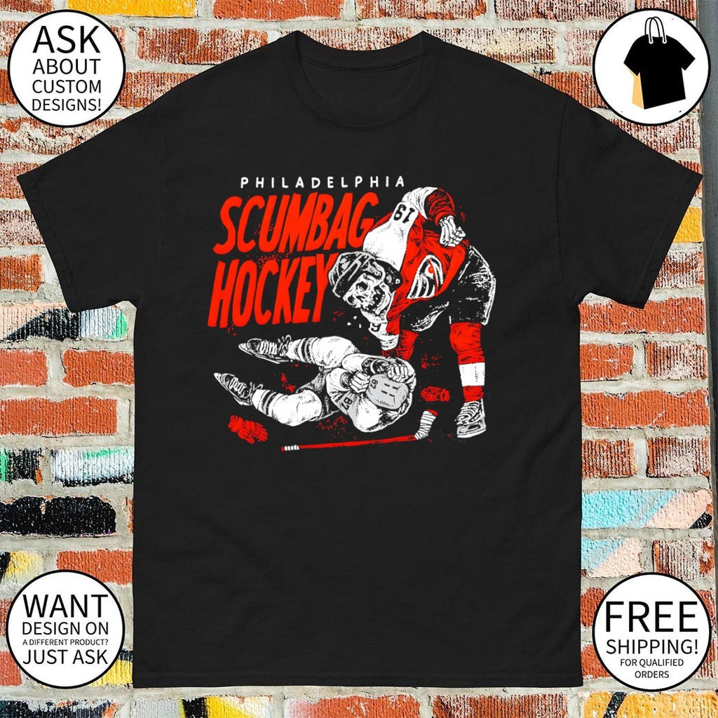 Skeleton Garnet Hathaway Scumbag Hockey Philadelphia Flyers NHL 2026 shirt