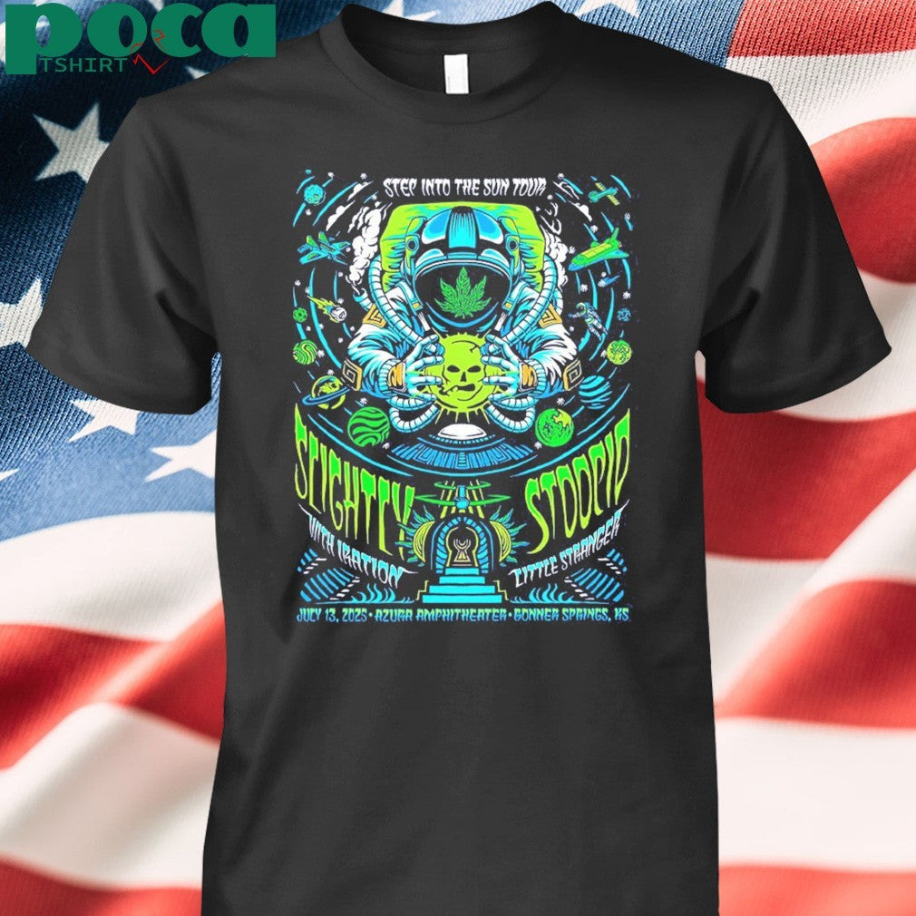 Slightly Stoopid Bonner Springs Kansas Event Poster At Azura Amphitheater On July 13 2025 shirt