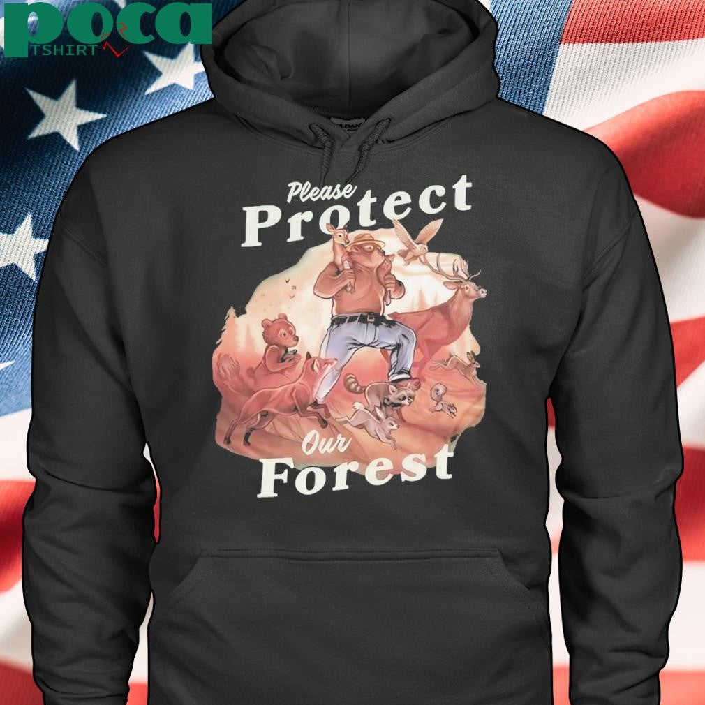 Smokey The Bear Please Protect Our Forest Shirt