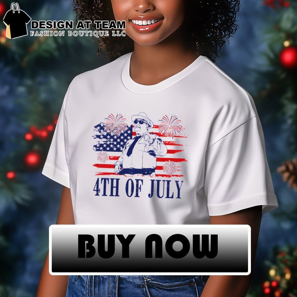 Smokey and the Bandit Sheriff Patriotic 4th of July Independence Day shirt